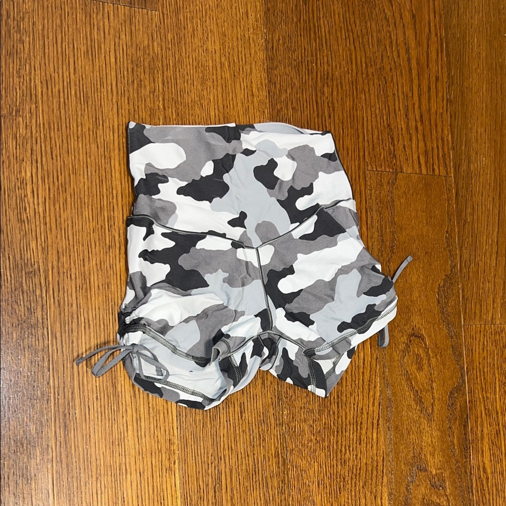 Camouflage Print Shorts